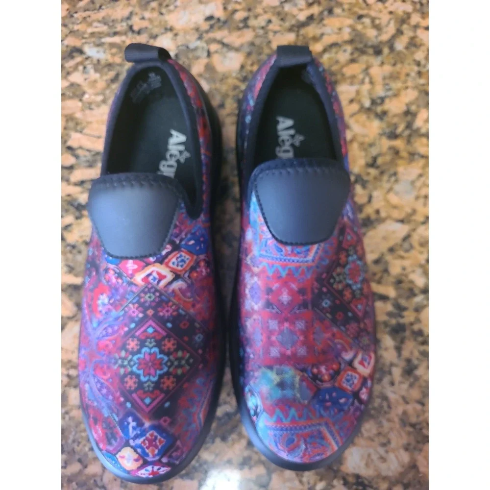 GUC Alegria by PG Lite Shoes Women 38 US Sz 7.5- 8  Casual Nurse Comfort Shoe.